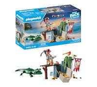 Playmobil - Pirata con cocodrilo Construcción Juego ㅤ