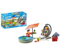 Playmobil 71476 My Life: Splashing Fun in the Garden Starter Pack, gifting toy a