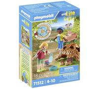 Playmobil 71512 My Life: Hedgehog Family, educational and gifting toy, sustainab