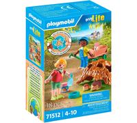 Playmobil Set My Life 71512 - Cuidados de la familia de erizos - A partir de 4 años
