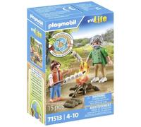 PLAYMOBIL 71513 My Life Hoguera con malvaviscos, a Partir de 4 años