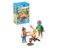 PLAYMOBIL 71513 My Life Hoguera con malvaviscos, a Partir de 4 años