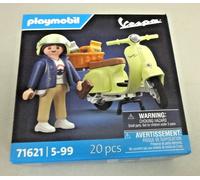PLAYMOBIL® 71621 - 1969 Vespa 150 Sprint Veloce - Piaggio Scooter - Set De Juego