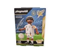 PLAYMOBIL 71664 DFB Stars Antonio Rüdiger - Balón de fútbol nacional para la Copa del Mundo 2024 años