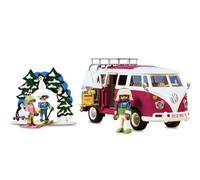 PLAYMOBIL 71814, Volkswagen T1 Camping Bus Netto Winter Edition II, 2024, 79 piezas, 5-99 años
