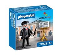 PLAYMOBIL 71933: Figura especial Richard Wagner con partitura Valkyria y barra de director para amantes de la música y coleccionistas, Bayreuth