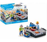 Playmobil 72020 - Maleta Carrefour - Edición exclusiva - Universo supermercado - Figuras y accesorios - Juego de imitación a partir de 4 años