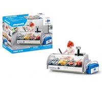 Playmobil 72021 Carrefour Contoir Productos Frescos - Extensión Supermercado con figura y accesorios - Juego de imitación infantil a partir de 4 años