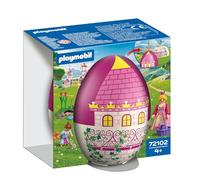 Playmobil 72102 Play Egg: Princess - Juego de Huevos con Figuras de Princesa, Conejos y Accesorios de jardín, Funda Reutilizable para niños y niñas a Partir de 4 años