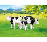 Playmobil – Vacas (blanco y negro) con ternero