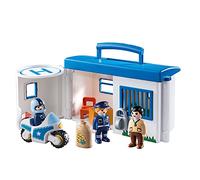 PLAYMOBIL 1.2.3 - Comisaría de policía portátil