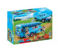 PLAYMOBIL 9502 Fun Park Pick up und Wohnwagen