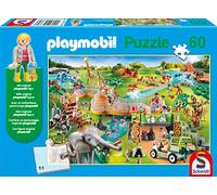 Playmobil: A Zoo Adventure Puzzle & Play (60pc) Inc. One Figure