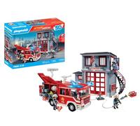 PLAYMOBIL Action Heroes 71603 Mega Set de Bomberos, Gran Set de Brigada de Incendios con Equipo de Respuesta y numerosos Accesorios, Juguetes para niños y niñas a Partir de 4 años