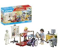 PLAYMOBIL Action Heroes 71617 Ortopedia, Tratamiento especializado de Pacientes, Hecho de más del 80% de Materiales reciclados y de Base biológica, Juguetes para niños y niñas a Partir de 4 años