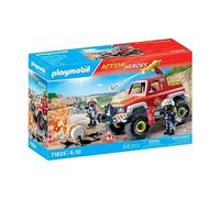 Playmobil - action heroes - camión de bomberos - coche de bomberos -