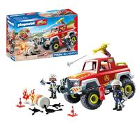 PLAYMOBIL | Action Heroes | Camión de Bomberos | Coche de Bomberos | Coche de Juguete | Juguete para niños y niñas a Partir de 4 años | 71824
