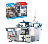 PLAYMOBIL | Action Heroes | Central de policía | Juguete policial | Juguete de Aventuras para Mayores de 4 años | Fomenta el Juego de rol y la Creatividad | con Figuras y Accesorios | 71873