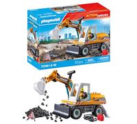 PLAYMOBIL | Action Heroes | Gran Excavadora | Juguetes de construcción para niños | Set de Excavadora | para niños a Partir de 4 años | 71749
