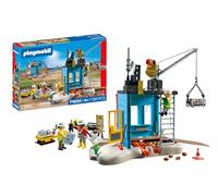 Playmobil Set de construcción Action Heroes 71650, 3 figuras, grúa móvil, a partir de 4 años