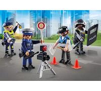 Playmobil Action Heroes Set 71730 Cuatro Agentes de Policía Figuras NUEVO SIN...