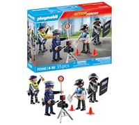PLAYMOBIL | Action Heroes | Set de Figuras de Policía | Figuras de Juguete | Figura de Policía | Juguete para niños y niñas a Partir de 4 años | 71730