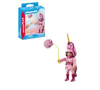 Playmobil niña con traje de unicornio