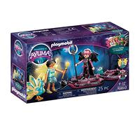 PLAYMOBIL Adventures of Ayuma 70803 Crystal Fairy y Bat Fairy con Animales del Alma, A Partir de 7 años