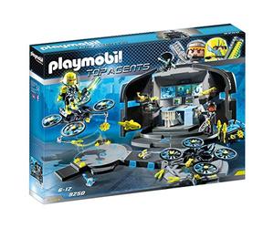 PLAYMOBIL Agentes Secretos Centro de Mando del Dr,Drone (9250)
