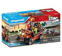 PLAYMOBIL Air Stuntshow 70835 Servicio de Reparación móvil, Coche de Juguete con mecánico, Juguetes para niños a Partir de 5 años