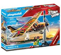 PLAYMOBIL Air Stuntshow 70902 Air Stuntshow Avioneta Tiger, Juguetes para niños a Partir de 5 años