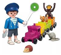 PLAYMOBIL Animales & Amigos Pequeño Viaje en Locomotora