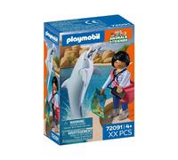 Playmobil - Zoo: Delfín y visitante - 72091