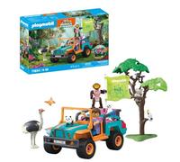 PLAYMOBIL | Animals & Friends | Jeep Multicolor | Juguete para Mayores de 4 años | Regalo Ideal para niños | Estimula la Creatividad | con Figuras, vehículo y Accesorios | 71854