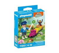 PLAYMOBIL Animales & Amigos Pequeño Viaje en Locomotora