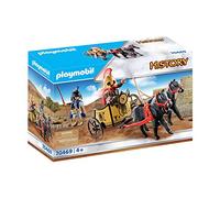 PLAYMOBIL Aquiles en un Carro con Patroclo