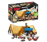 PLAYMOBIL Asterix 71266 la Cabaña de Ordenalfabetix, Ordenalfabetix y su Esposa Elosumarin, Juguete para niños a Partir de 5 años