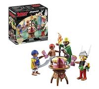 PLAYMOBIL Asterix 71269 Paletabis y la Tarta envenenada, el catador de Cleopatra y Paletabis, Juguete para niños a Partir de 5 años