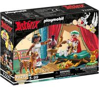PLAYMOBIL Asterix 71270 César y Cleopatra, César y Cleopatra con Leopardo, Juguete para niños a Partir de 5 años