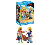 PLAYMOBIL- Astérix: Tragicómix y Falbalá Juguete, Multicolor (71544)