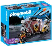 PLAYMOBIL - Ballesta Triple con Caballeros del León (4867)