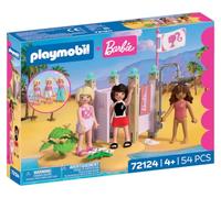 PLAYMOBIL | Barbie Moda de Playa | Cabina cambiadora y Ducha con Barbie