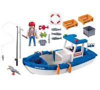 PLAYMOBIL - Barco de Pesca, Set de Juego (5131)