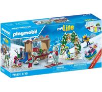 PLAYMOBIL Beauchat Vacaciones Y SPORTS Invierno - My Life 71453 / Niña Juego