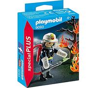 PLAYMOBIL Bombero Con Arbol En Llamas (9093)
