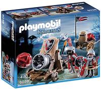 PLAYMOBIL Caballeros - Playset con Figuras del halcón con cañón (6038)