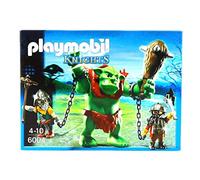 PLAYMOBIL Caballeros - Trol Gigante con Luchadores, playset (6004)