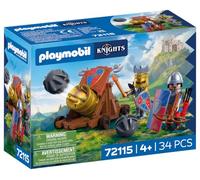 PLAYMOBIL Knights Cañón de Fuego de Caballeros León