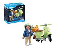 PLAYMOBIL Cars 71621 1969 Vespa 150 Sprint Veloce, Verde Claro, Modelo Fiel para coleccionistas y Aficionados, Incluye Accesorios versátiles y Varias Opciones de sillín