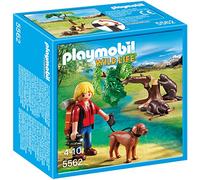 PLAYMOBIL - Castores con mochilero (55620)